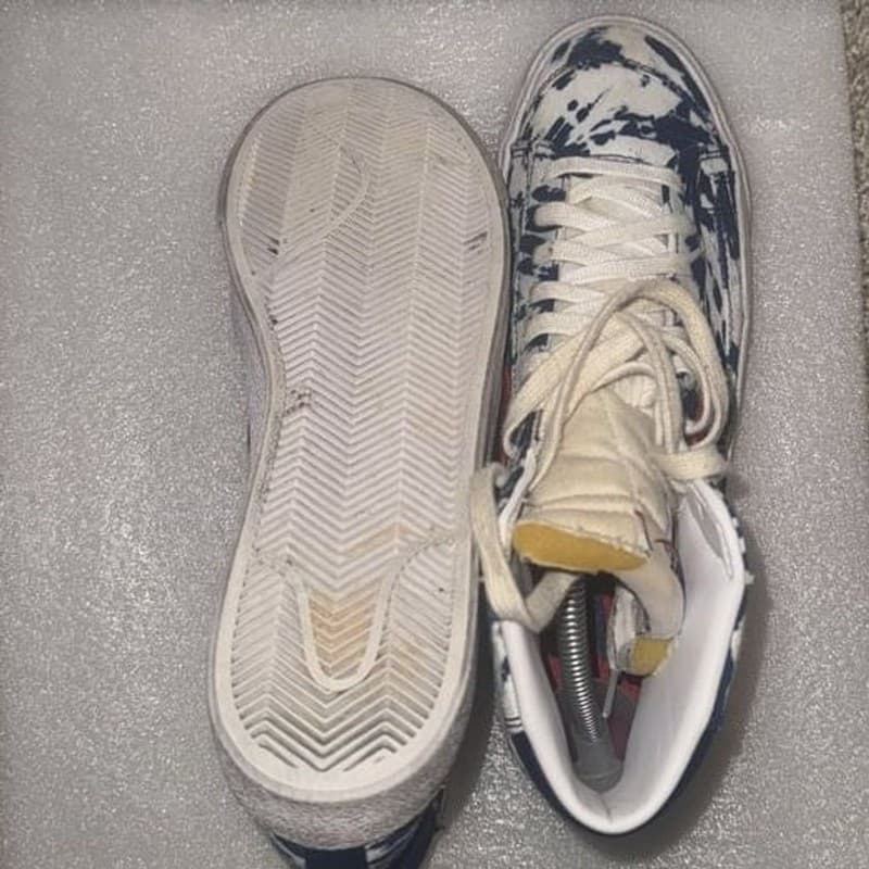 Nike Blazer Mid '77 Vintage Blue Tie-Dye - Thumbnail 3