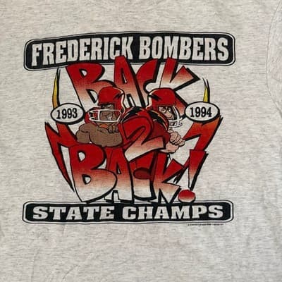 VINTAGE Football State Champ Shirt - Thumbnail 2