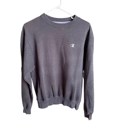 Champion grey crewneck