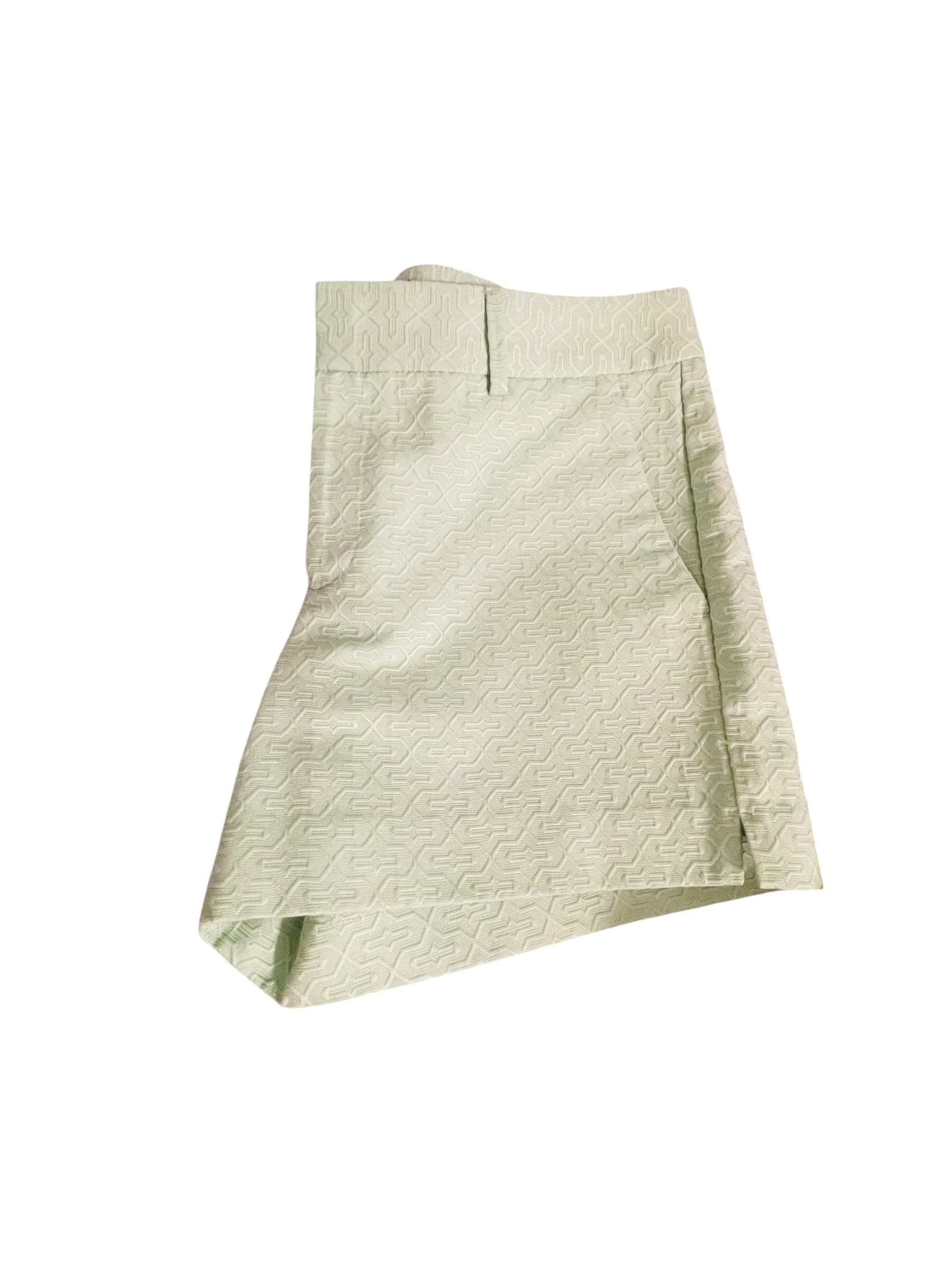 Banana Republic Mint Green Aztec Design Chino Shorts - Thumbnail 4