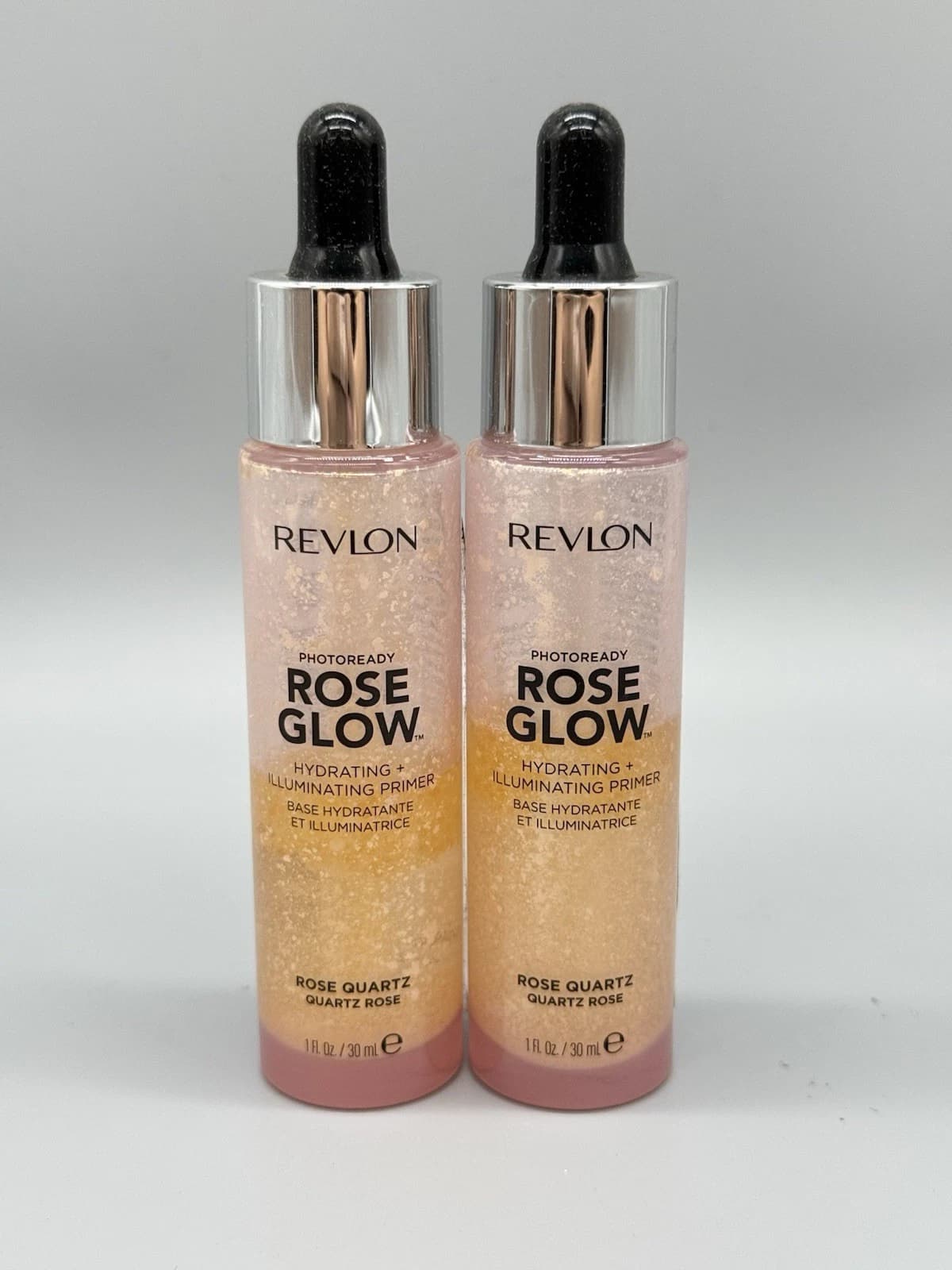 (2x) Revlon Photoready Rose Glow Hydrating + Illuminating Primer Rose Quartz 1oz - Thumbnail 2