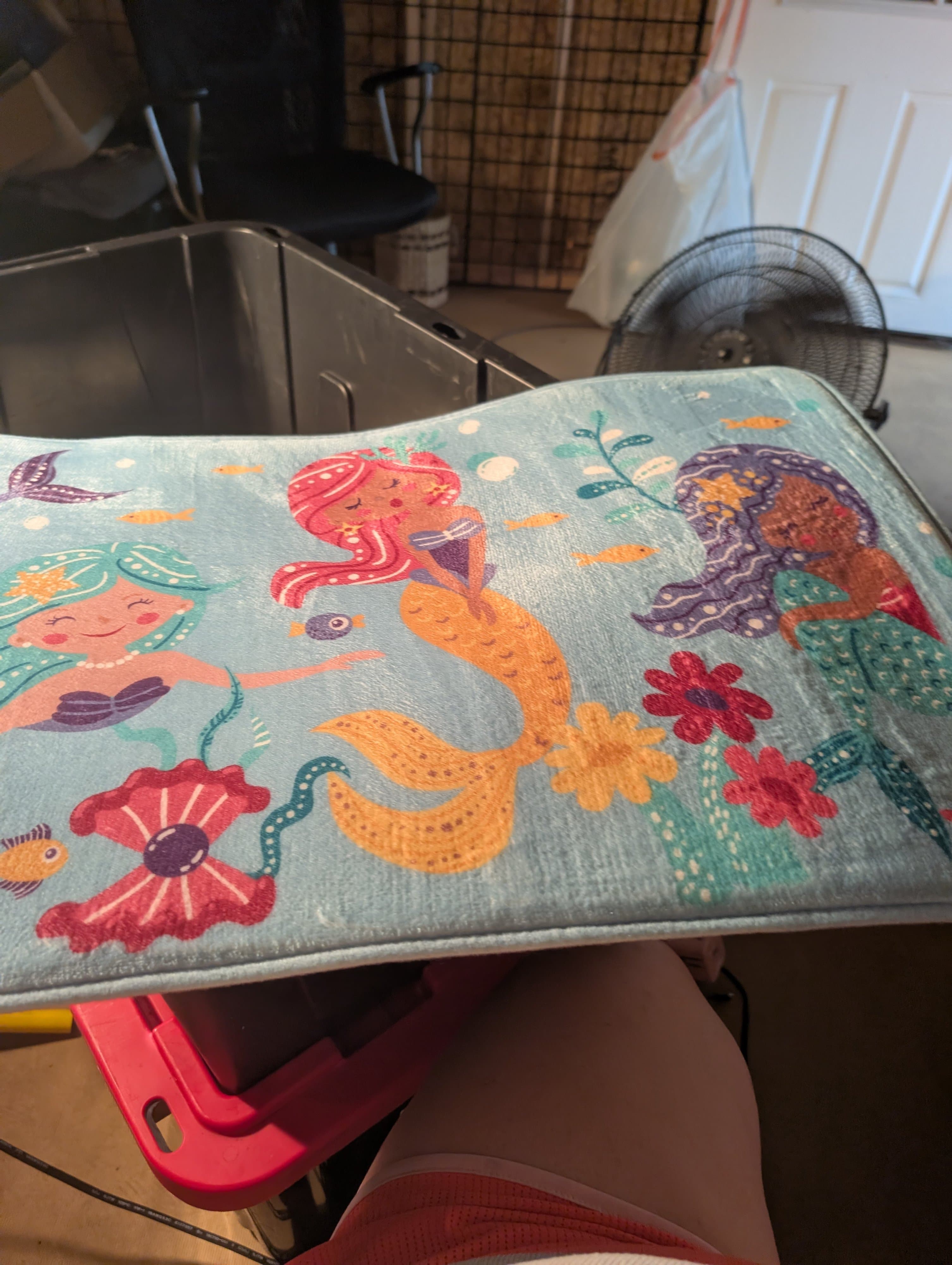 Comfort Bay Kids Bathmat Mermaid Design 18x28 - Thumbnail 2
