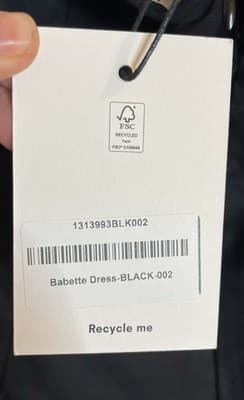 NWT Reformation Babette Dress Size 2 - Black Mini Halter w/ Bubble Hem $218 - Thumbnail 6