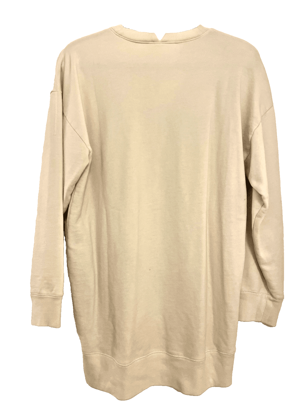 FRAME "New York, Work & Play" Oversized Sweatshirt White X-Small $208 Retail - Thumbnail 6