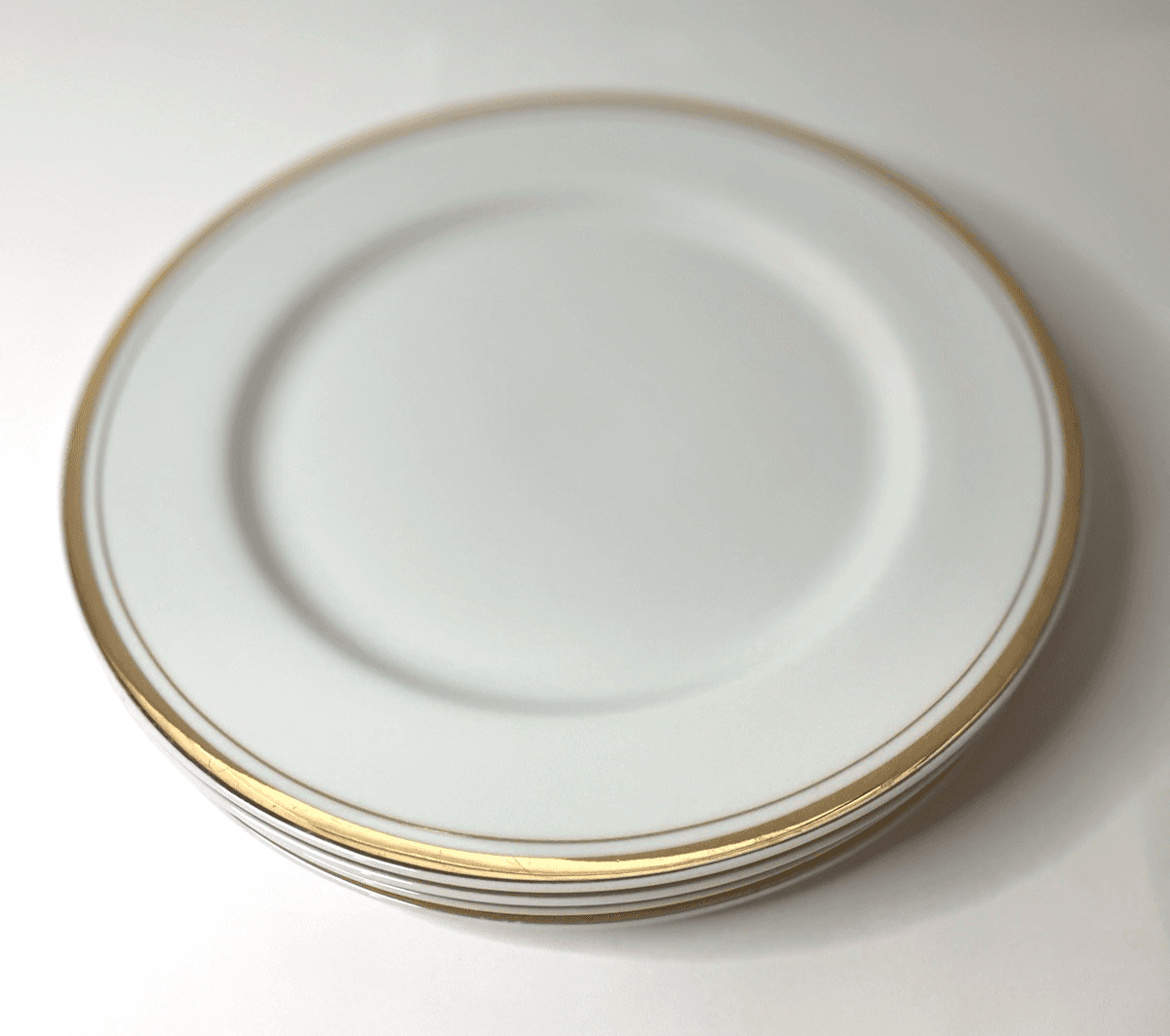 Sheffield Regency Gold Rim Dinner Plate 10 1/2" Fine China Replacement - Thumbnail 4