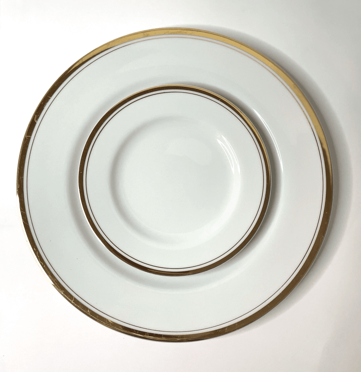 Sheffield Regency Gold Rim Bread & Butter Plate 6 3/8" Fine China Replacement - Thumbnail 6