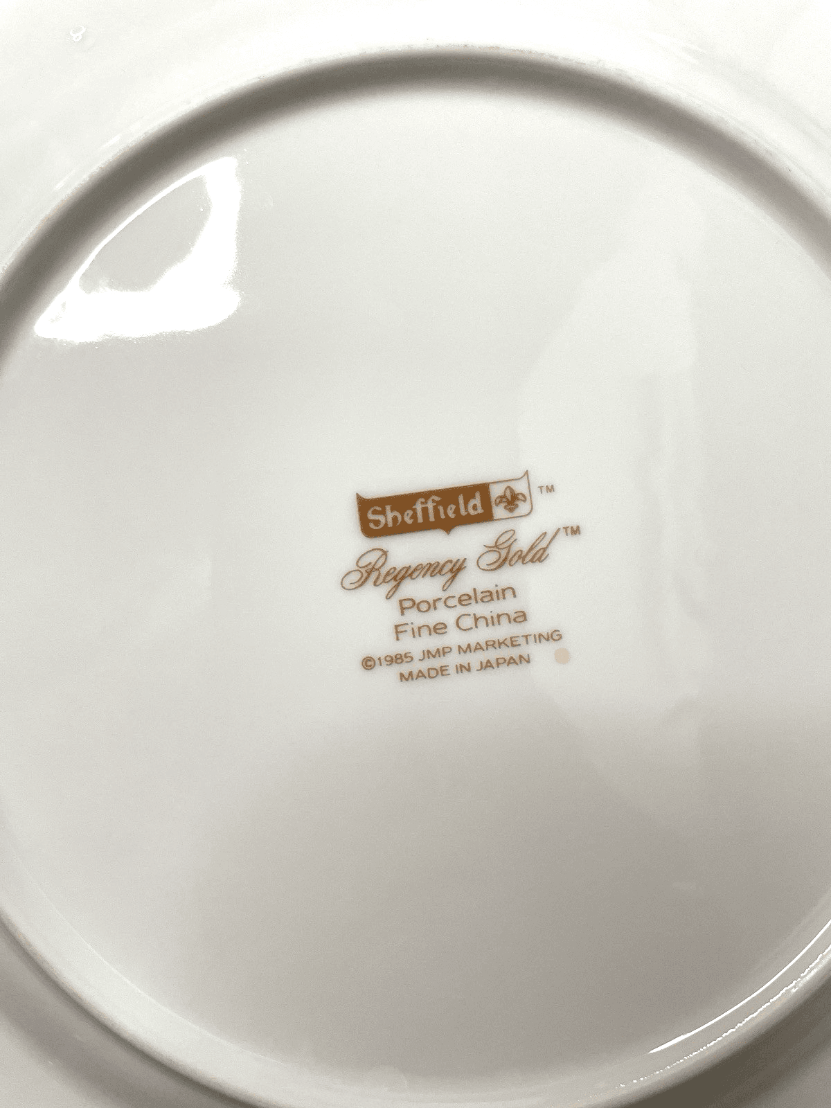 Sheffield Regency Gold Rim Bread & Butter Plate 6 3/8" Fine China Replacement - Thumbnail 2