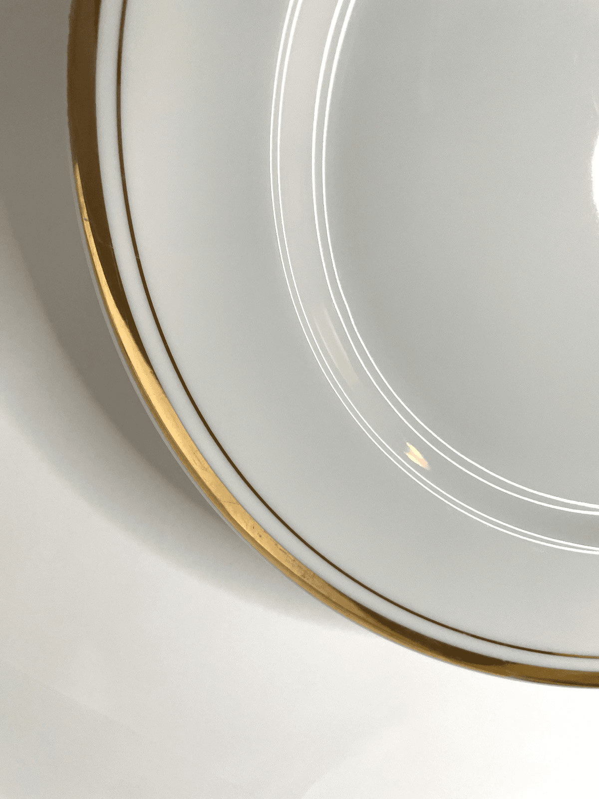 Sheffield Regency Gold Rim Dinner Plate 10 1/2" Fine China Replacement - Thumbnail 6