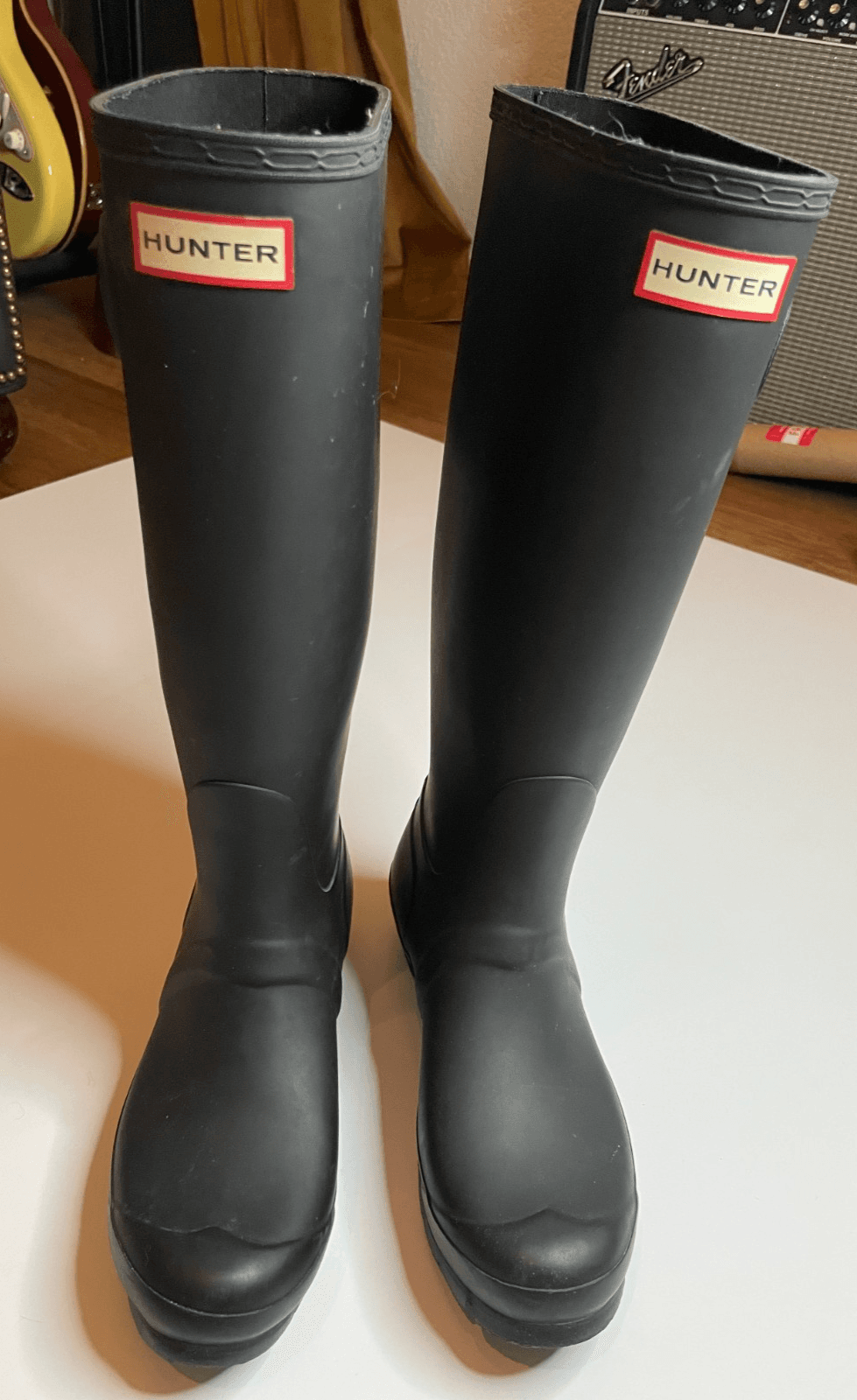 Hunter Original Tall Waterproof Rain Boot Women US 7 EU 38 Pre-Owned - Thumbnail 5
