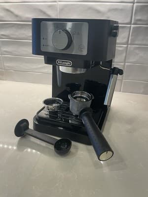 De'Longhi EC260BK Stainless Steel Espresso Machine - Black - Thumbnail 7