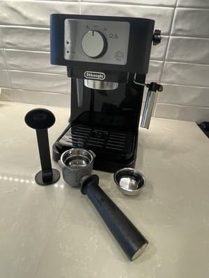 De'Longhi EC260BK Stainless Steel Espresso Machine - Black - Thumbnail 9
