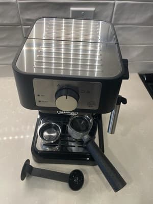 De'Longhi EC260BK Stainless Steel Espresso Machine - Black - Thumbnail 6