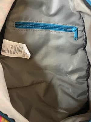 KAVU Rope Sling Crossbody Bag Teal/Pink Gorpcore Hiking Outdoor - Thumbnail 5