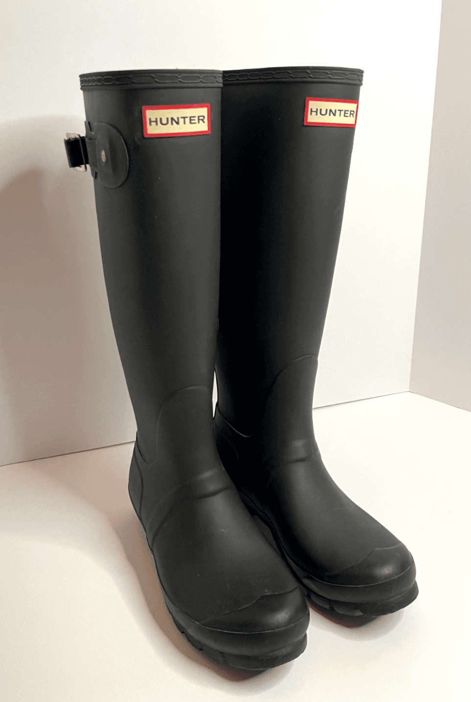 Hunter Original Tall Waterproof Rain Boot Women US 7 EU 38 Pre-Owned - Thumbnail 4