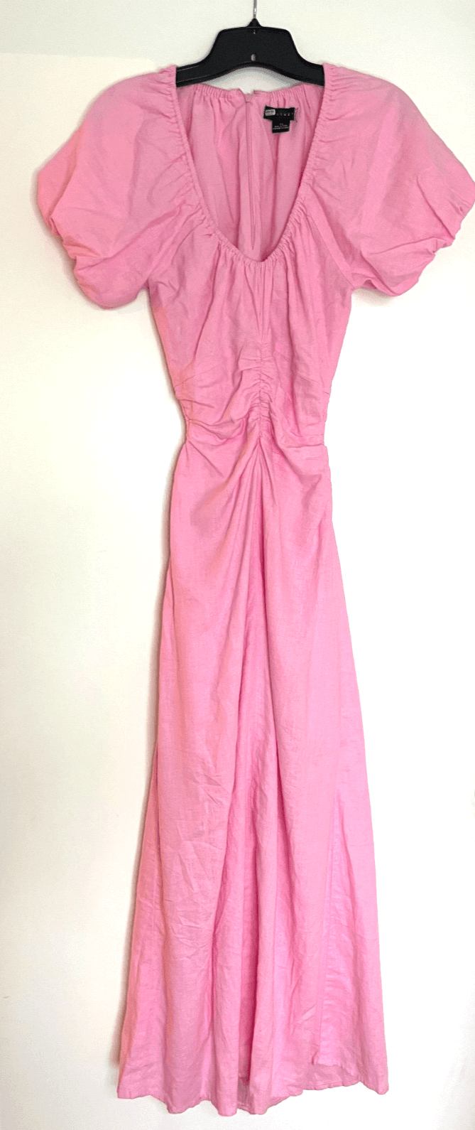 Women's Cutout Linen Blend Maxi Dress by Sanctuary Pink Size X-Small NWOT $129 - Thumbnail 5
