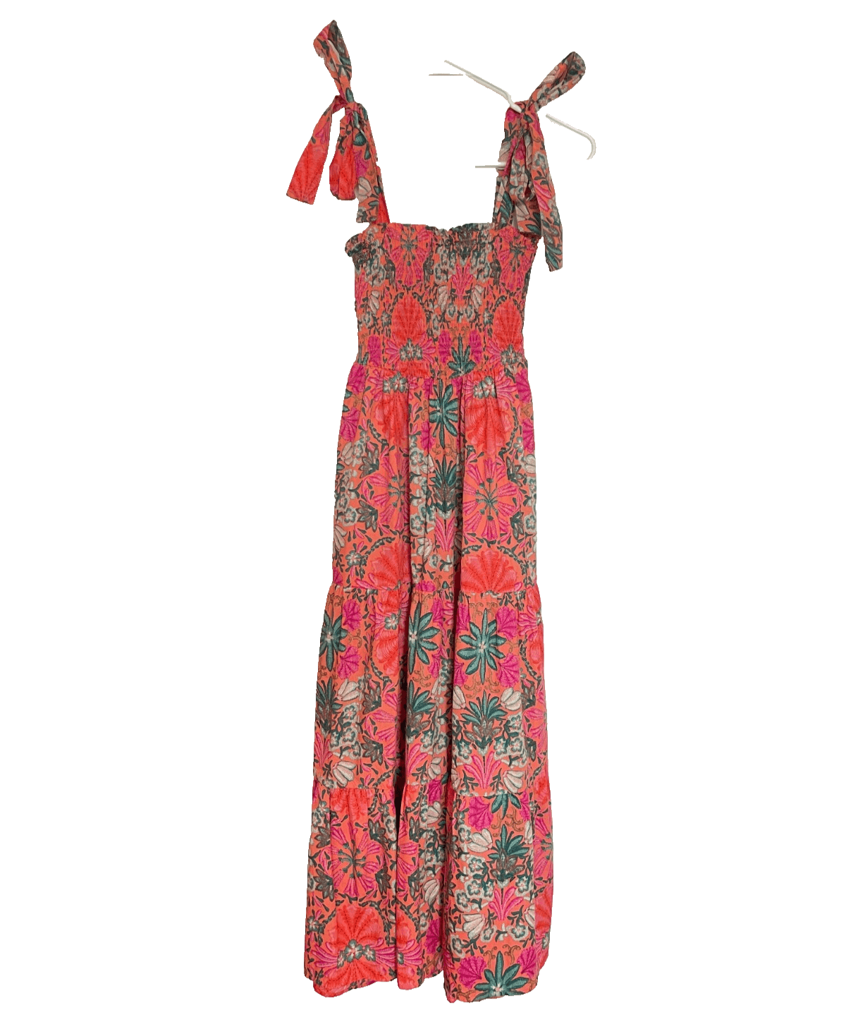 Olivaceous Floral Tiered Maxi Dress Women Size Small NWOT $125 MSRP - Thumbnail 2