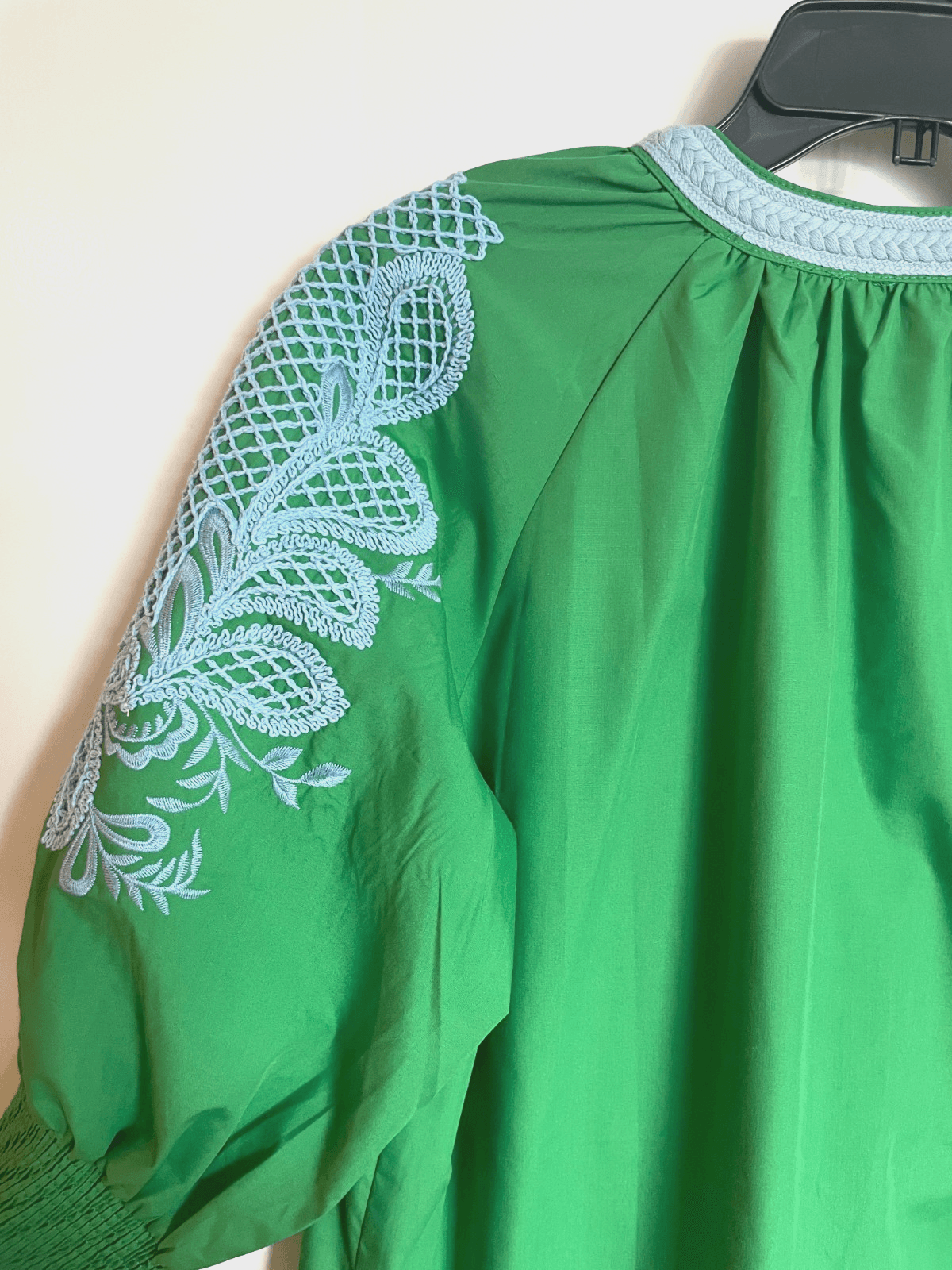 Entro Embroidered Kaftan Midi Dress Springtime Grace Women Size Small $72 MSRP - Thumbnail 8