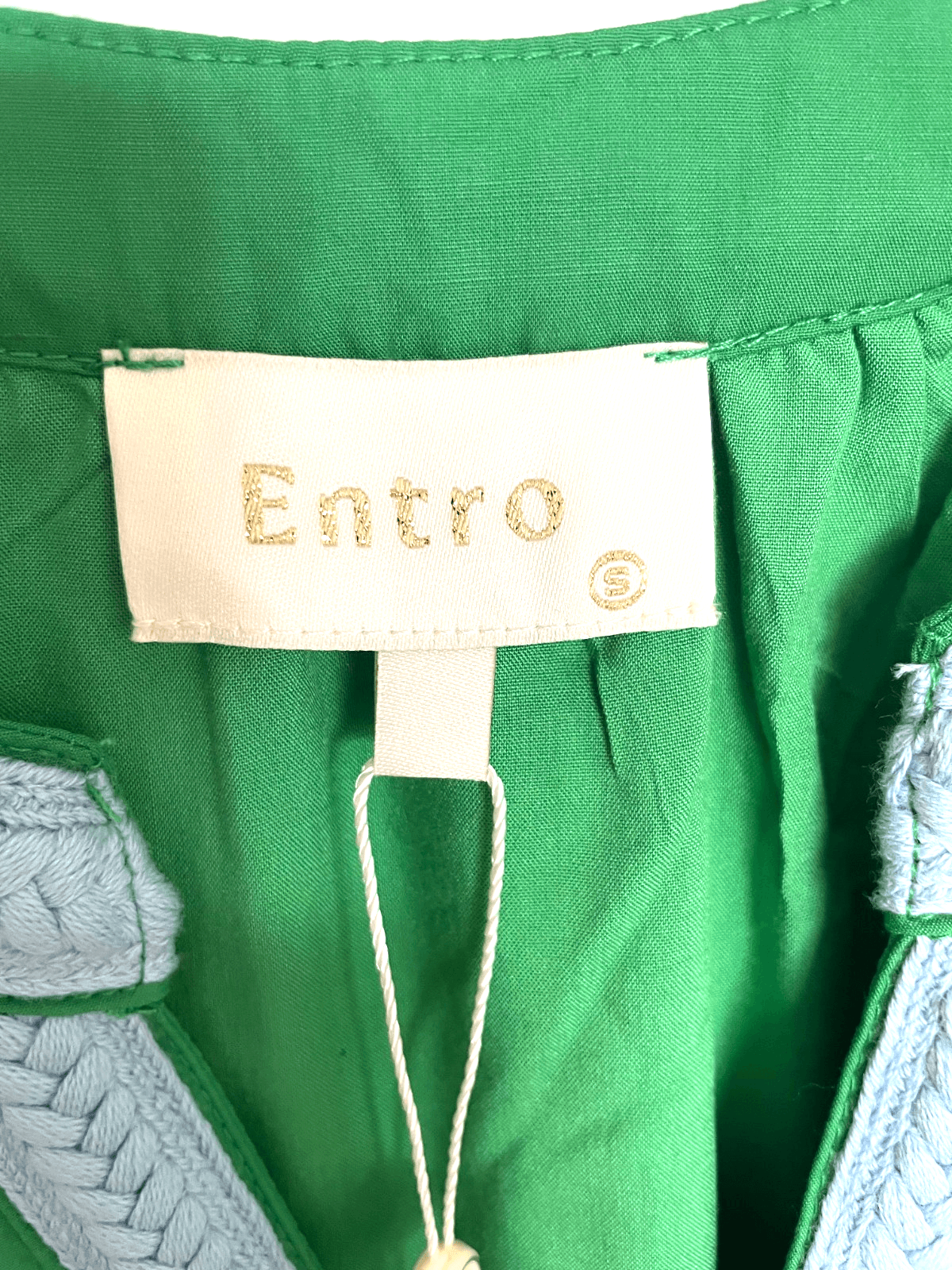 Entro Embroidered Kaftan Midi Dress Springtime Grace Women Size Small $72 MSRP - Thumbnail 10