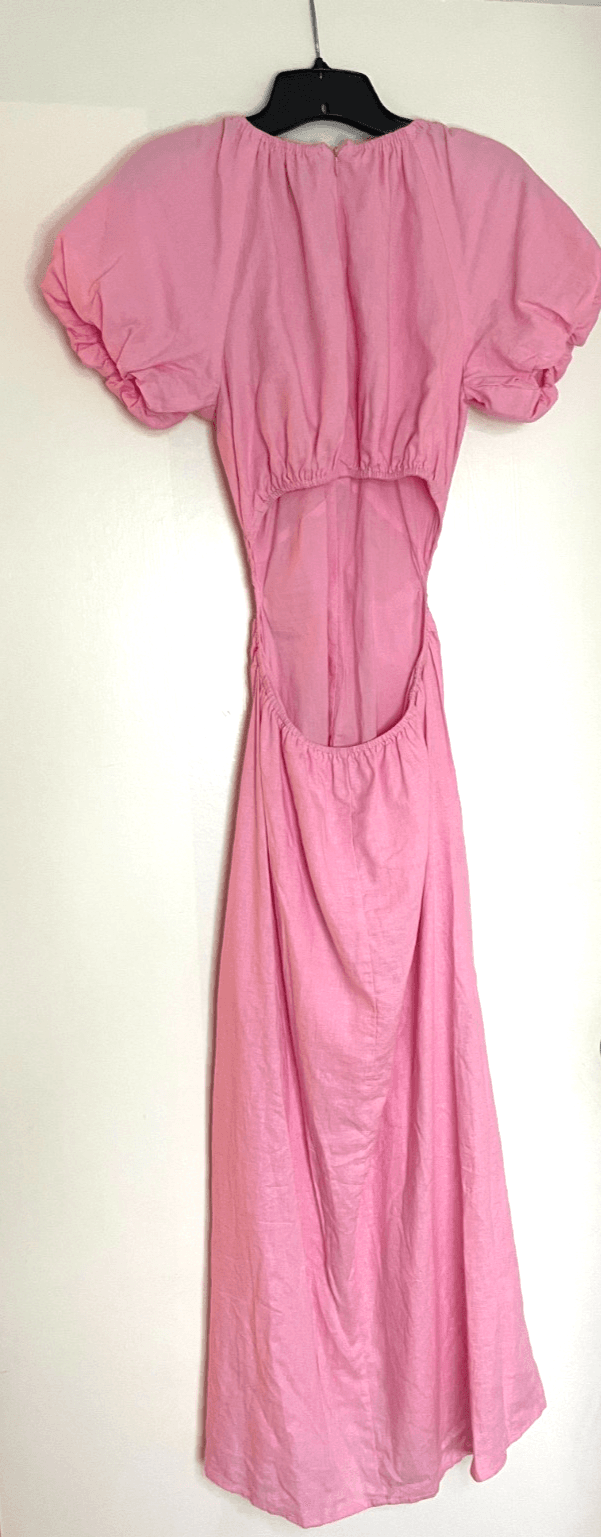 Women's Cutout Linen Blend Maxi Dress by Sanctuary Pink Size X-Small NWOT $129 - Thumbnail 7