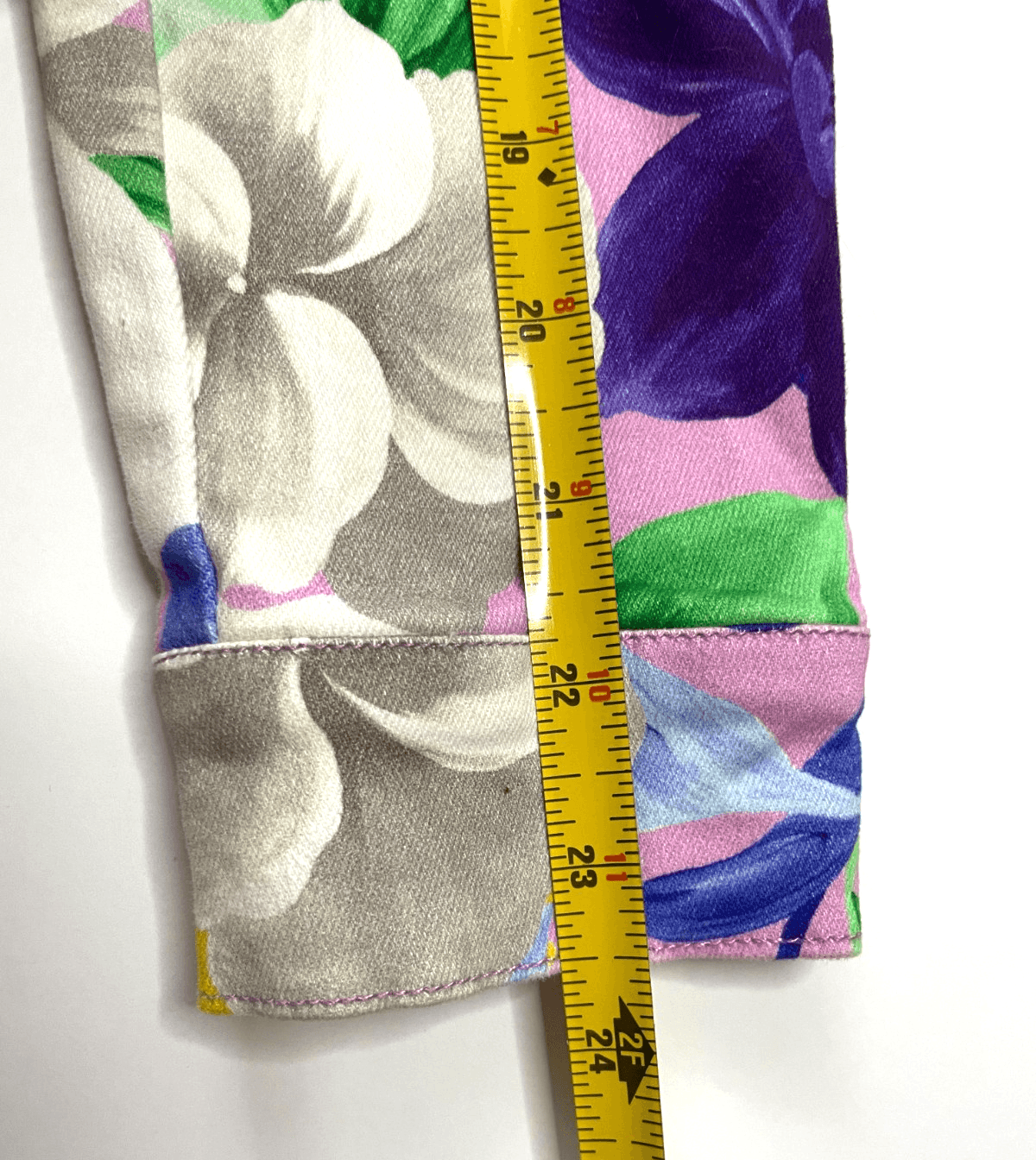 Boston Proper Women's Denim Jacket Comfort Stretch Floral Print Size X-Small - Thumbnail 10