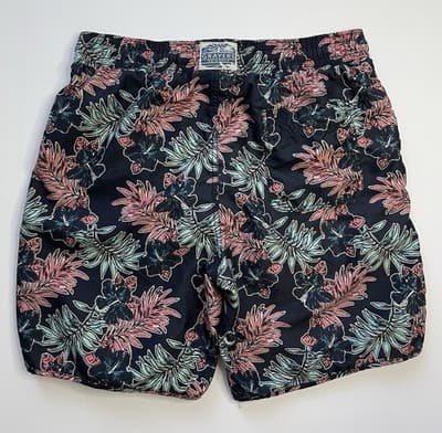 Grayson Swimwear Men's Swim Shorts Trunks Size Medium Navy Print - Thumbnail 7