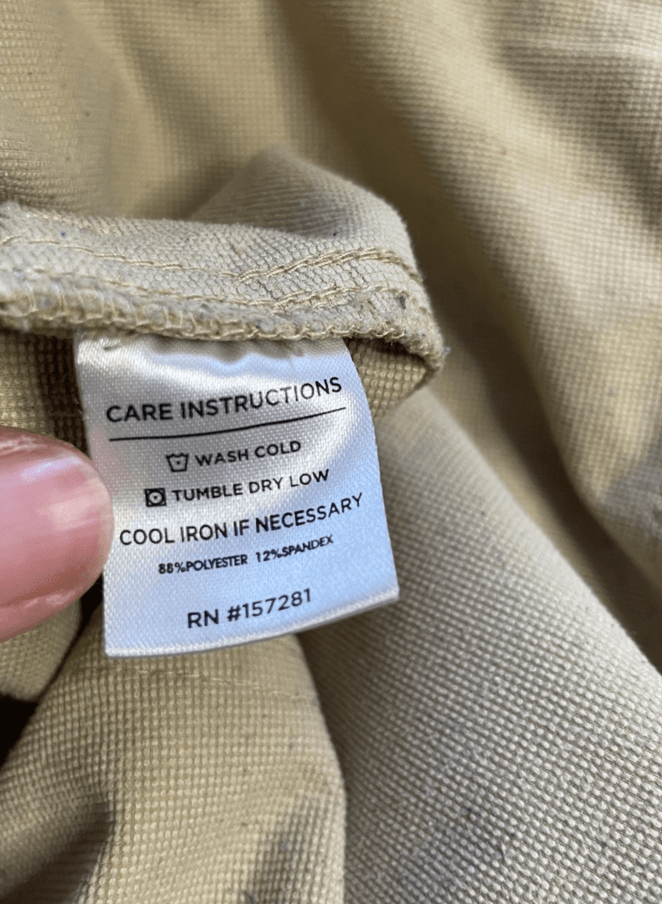 Mizzen Main Men’s 36x32 Helmsman Slim Straight Performance Pants Khaki Pre-Owned - Thumbnail 10