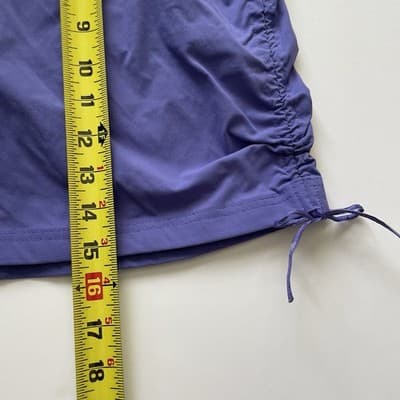 Columbia Women's All Seasons Ruched Skort Purple Nylon Elastic Waist Size Small - Thumbnail 6
