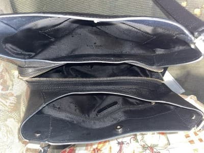 Kate Spade Leila Medium Triple Compartment Shoulder Bag - Black - Thumbnail 5