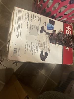 Hyper Tough 1.5 Gal Wet/Dry Handheld Vacuum Bagless Wall Mount Storage - Thumbnail 3