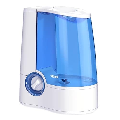 Vicks Warm Mist Humidifier Filter‑Free 1Gal Tank, Auto Shut‑Off, Night Light, VapoPad and VapoSteam Compatible - Thumbnail 8