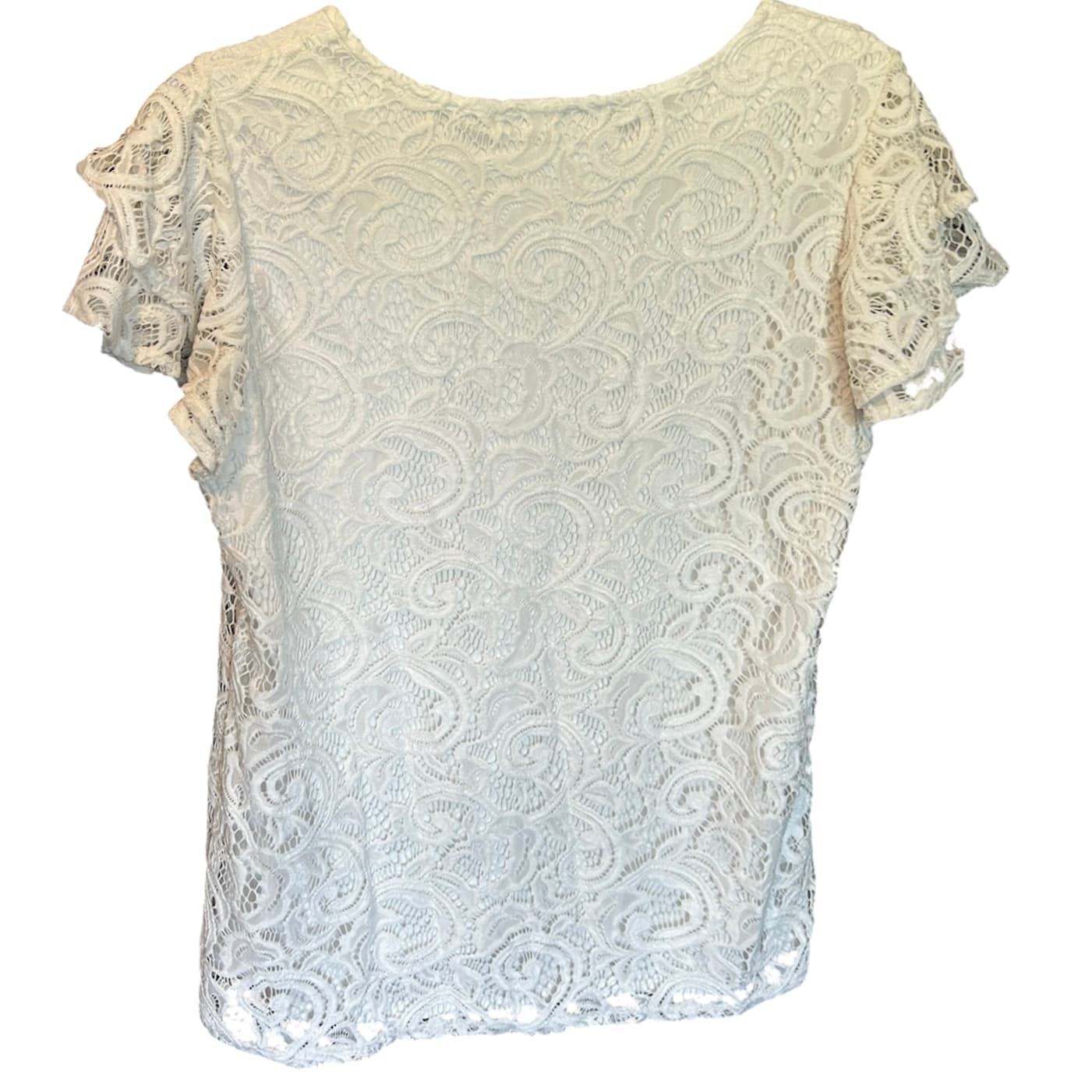 Adrianna Papell Lace Top Large - Thumbnail 2