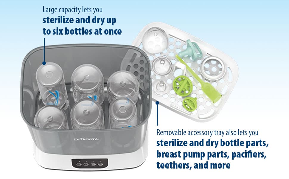Dr. Brown's Bottle Sterilizer and Dryer All-In-One - Thumbnail 6