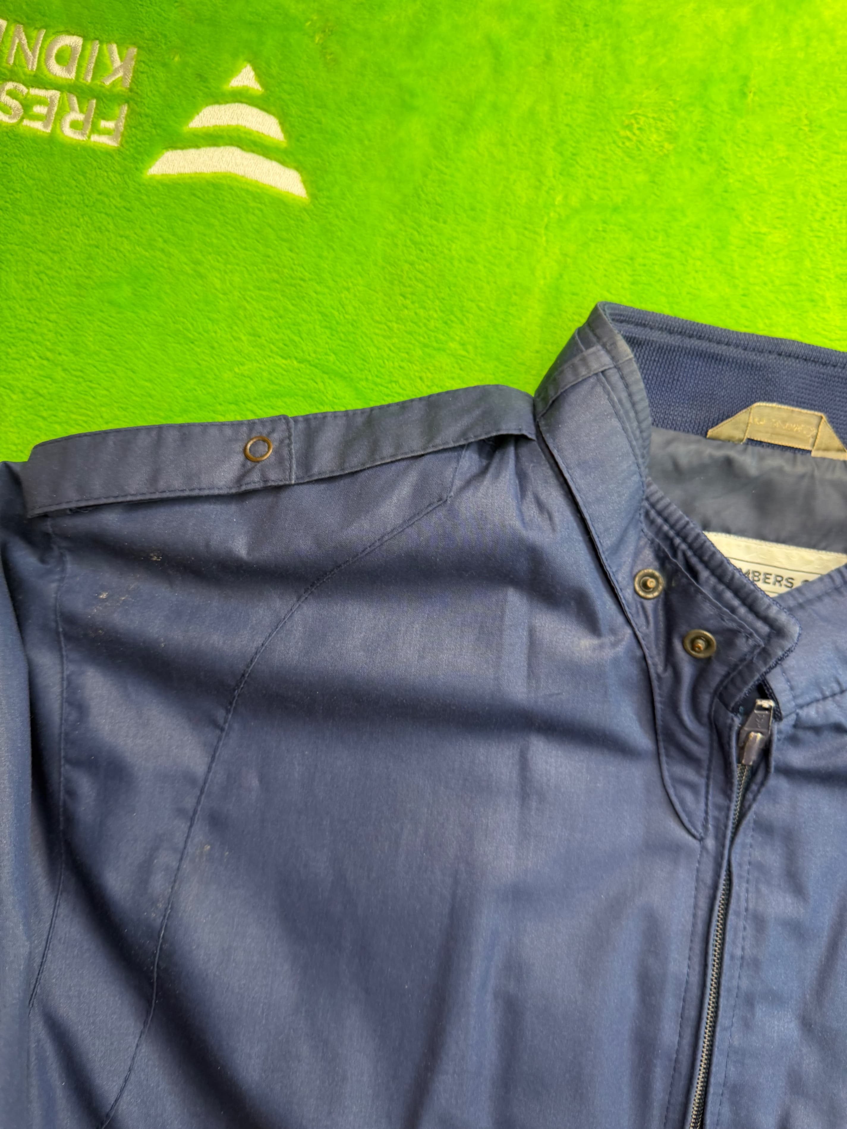 Members Only Navy Jacket Size 20 Made in Thailand - Thumbnail 6