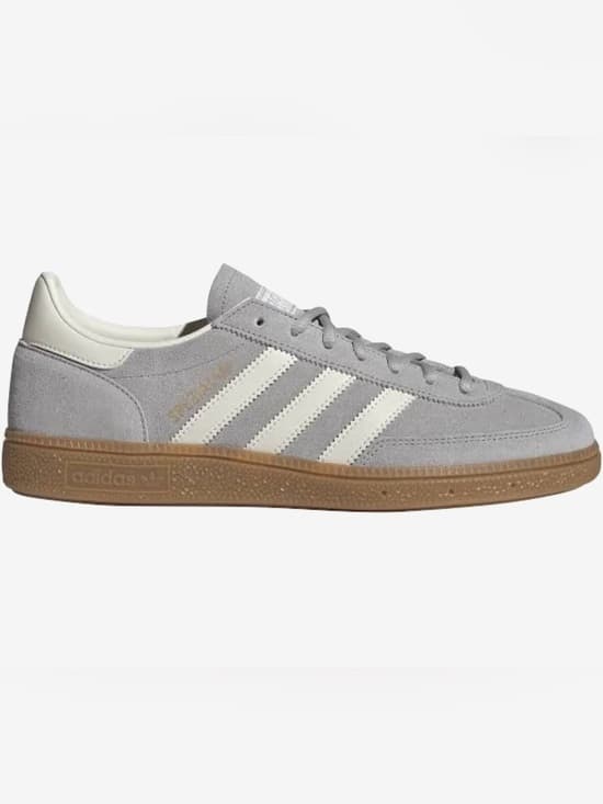 adidas Blue Handball Spezial J Shoe - Grey - Thumbnail 4