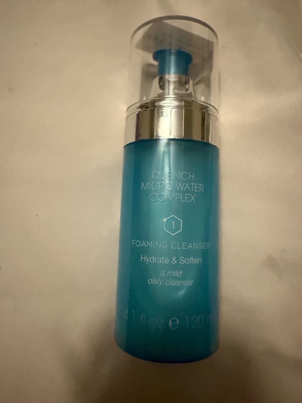 Quench Microwater Complex Foaming Cleanser - Hydrating Blue Daily Cleanser
