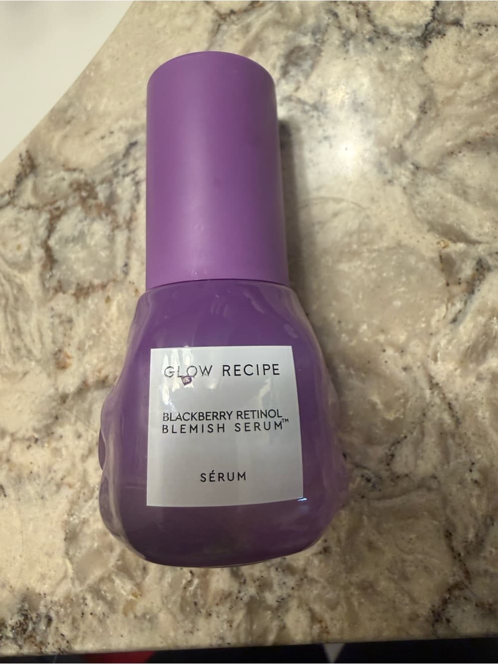 Glow Recipe blackberry, retinol serum