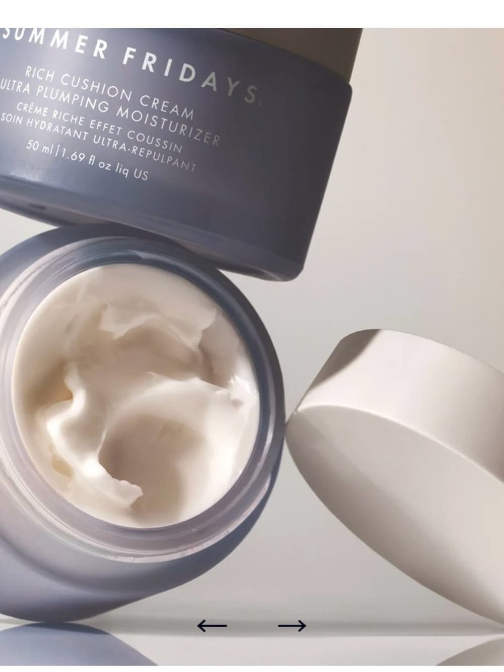 Summer Fridays Rich Cushion Cream Ultra Plumping Moisturizer