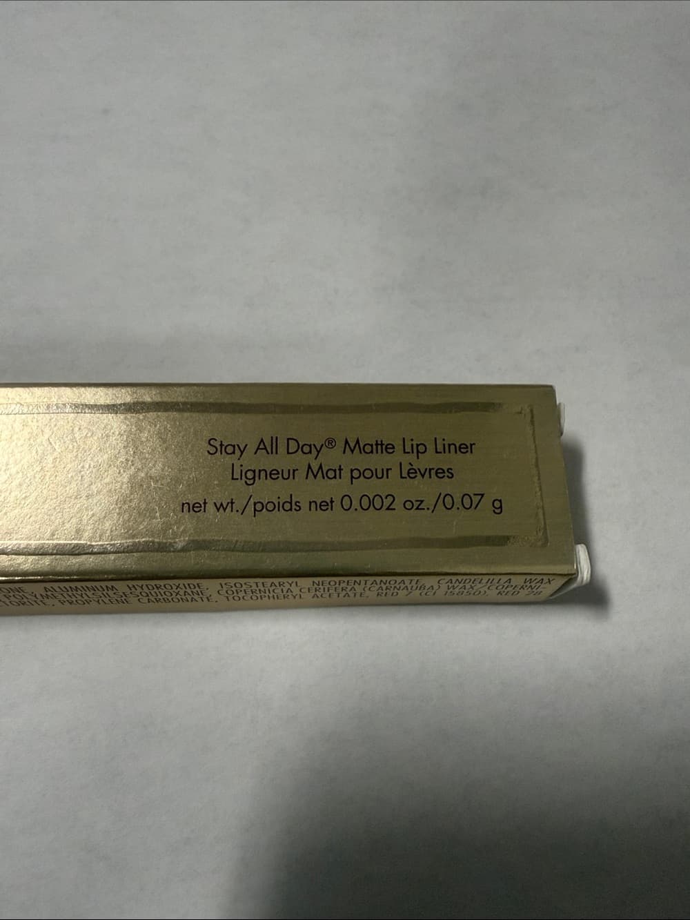 Stila Stay All Day Matte Lip Liner in Gold Packaging - Thumbnail 4