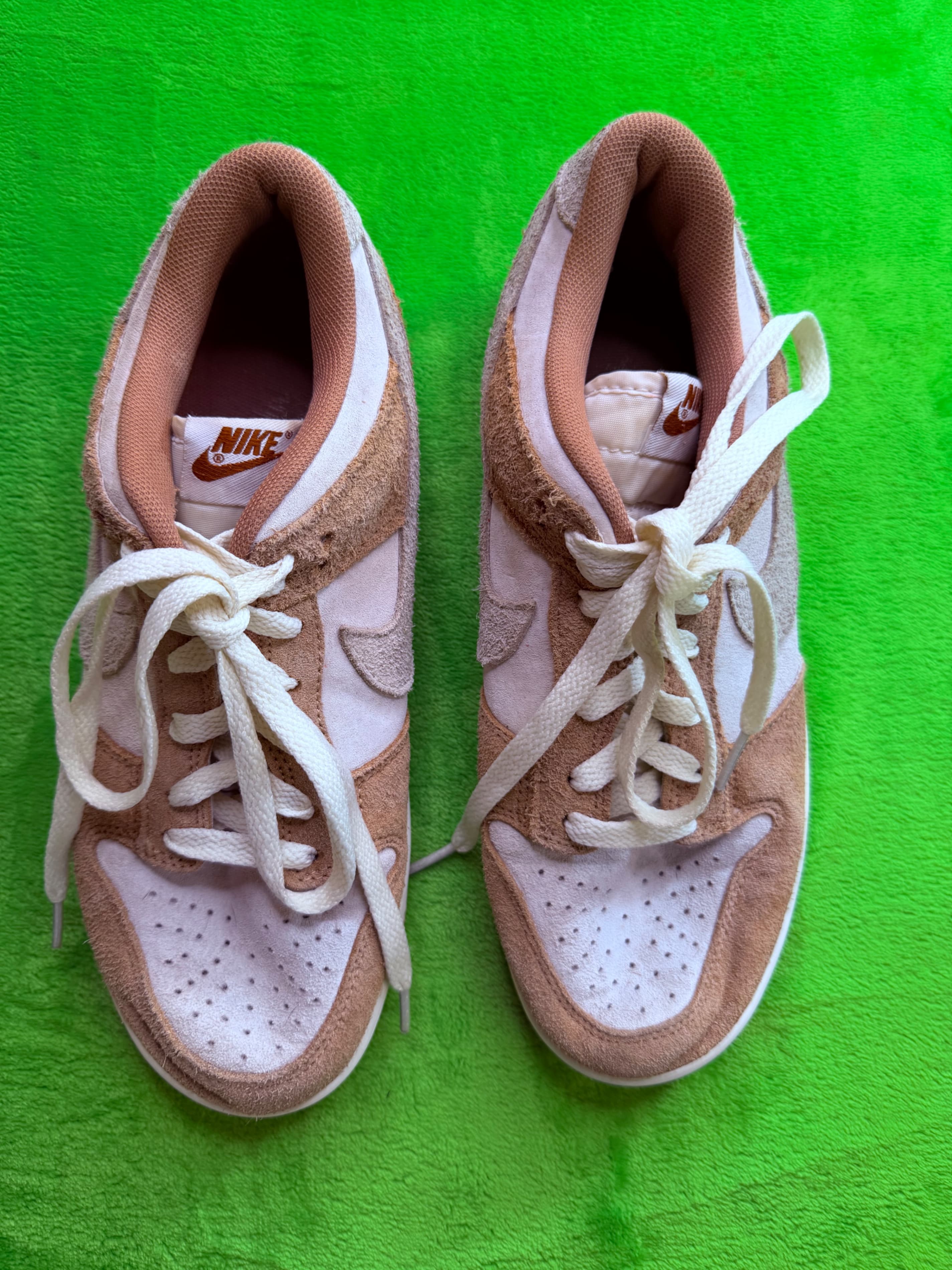 Nike Dunk Low Pro Premium Medium Curry DD1390-100 Mens Sz 7 - Thumbnail 2