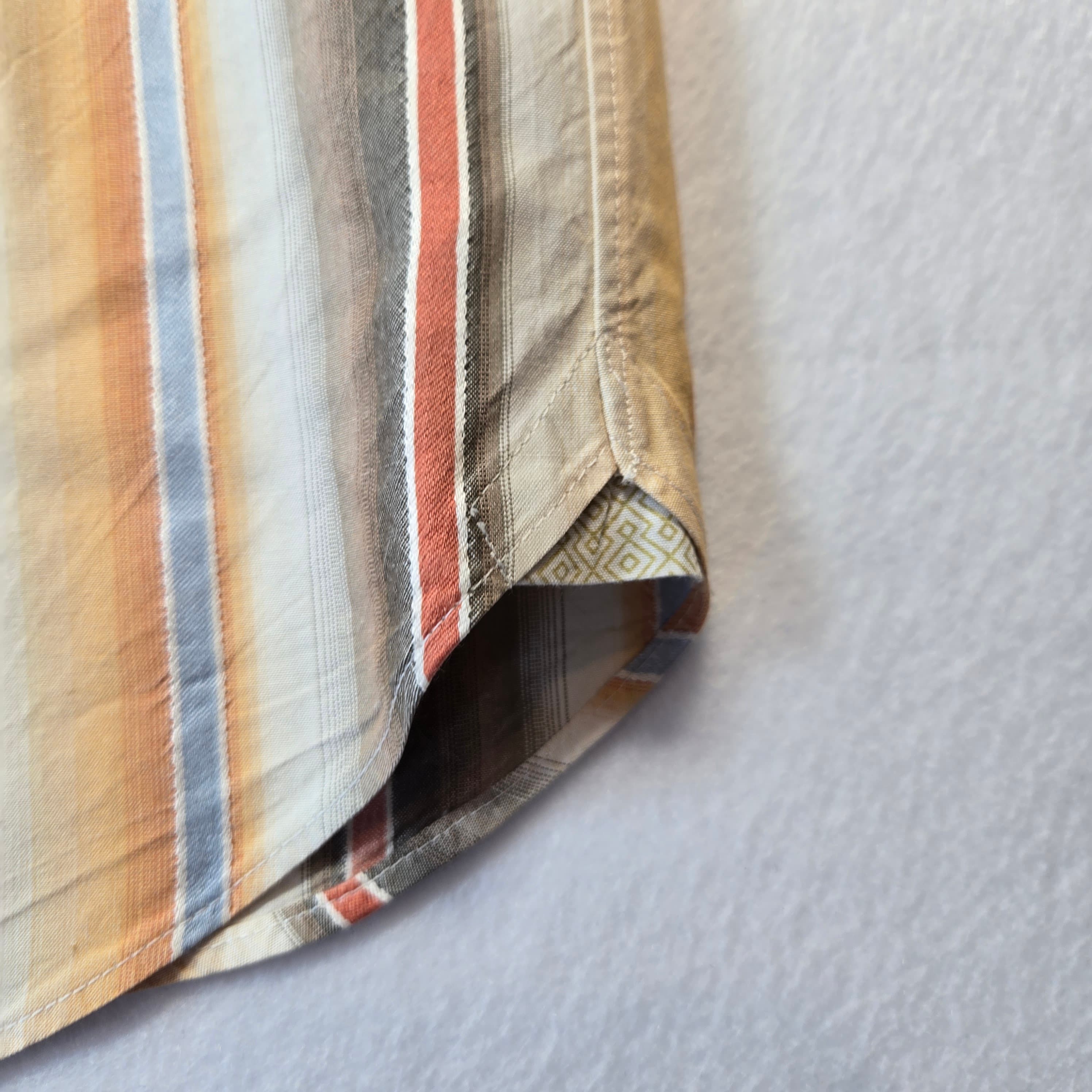 Tommy Bahama Men's Striped Button-Up Shirt XXL - Thumbnail 10