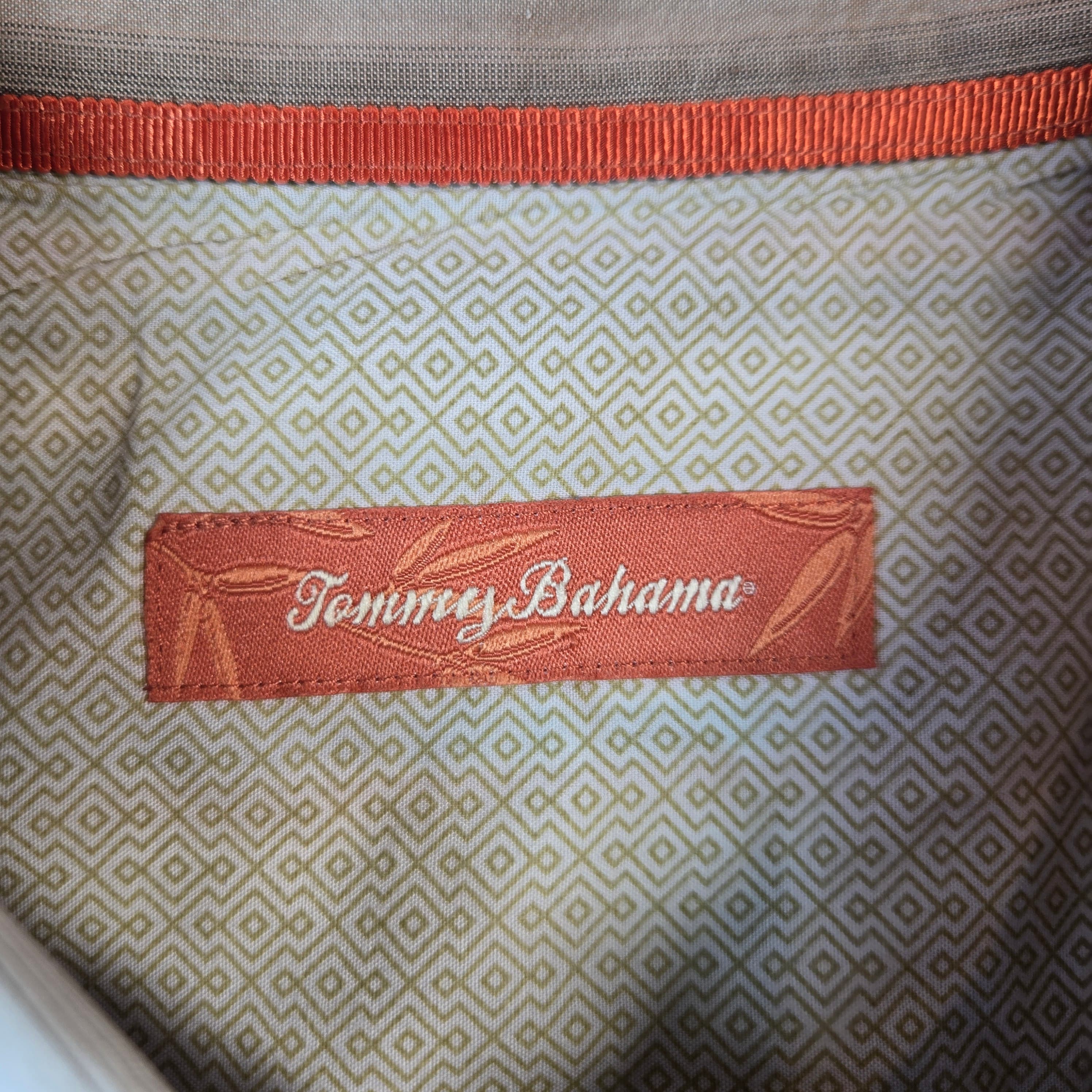Tommy Bahama Men's Striped Button-Up Shirt XXL - Thumbnail 13