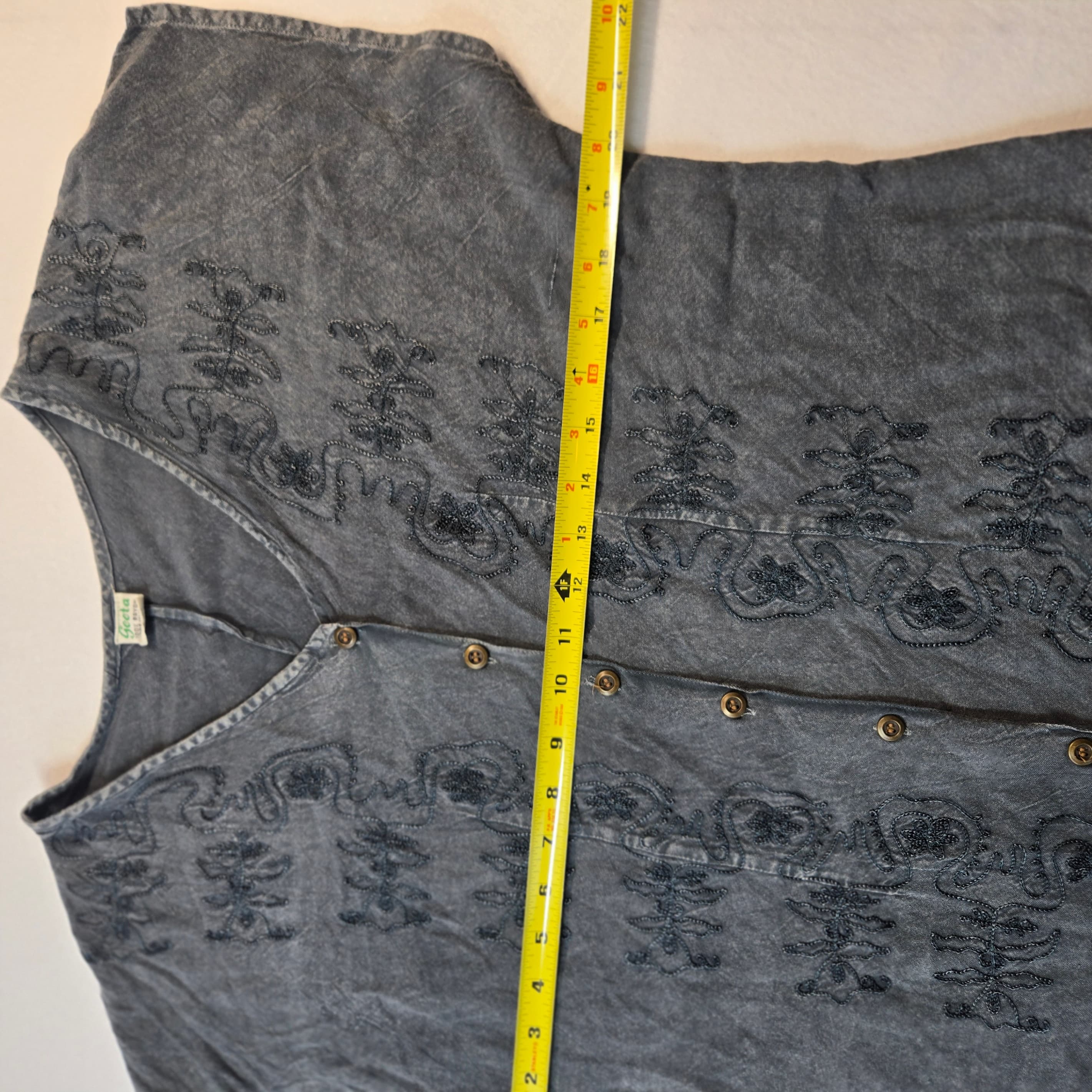Geeta Embroidered Top - Thumbnail 7