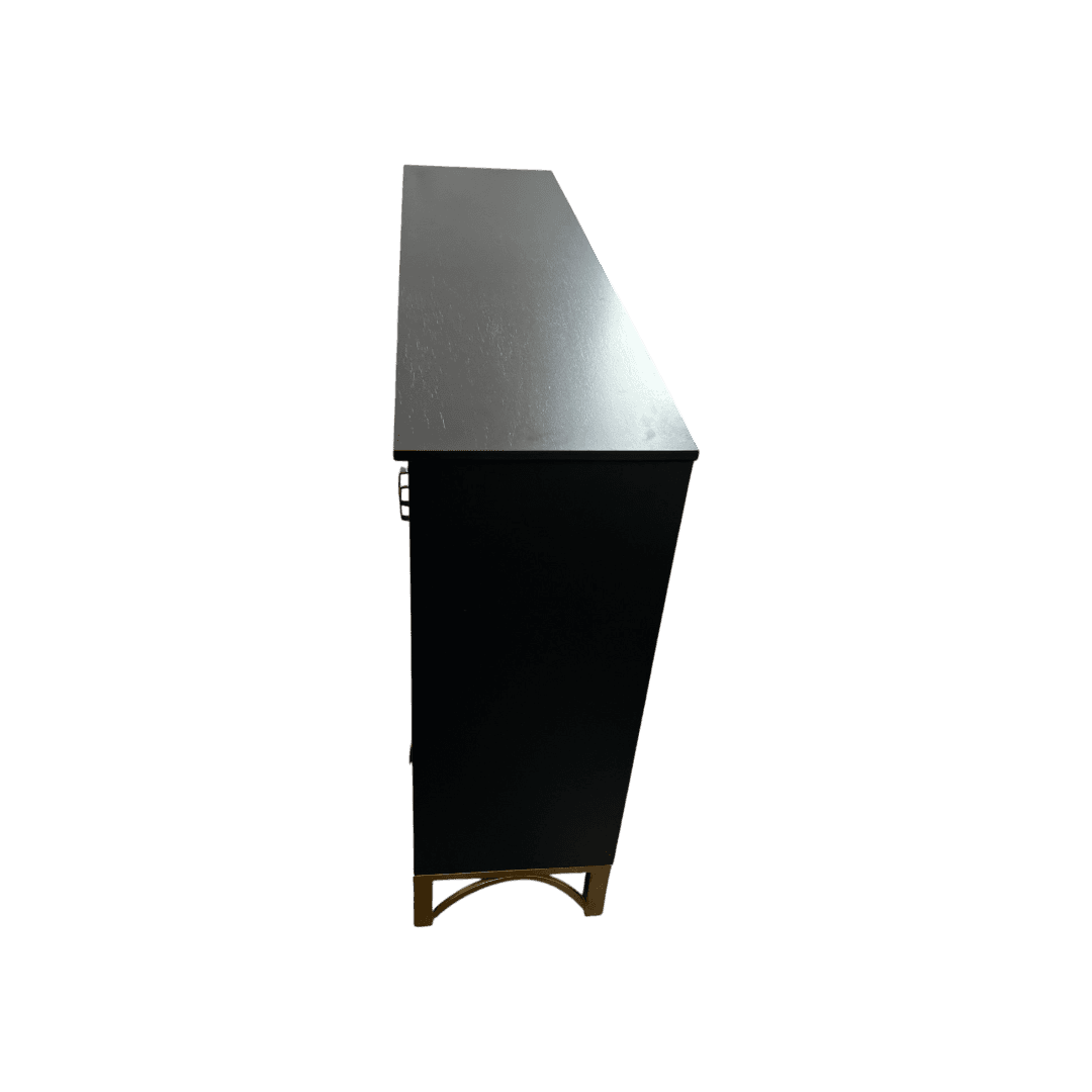 NICECABINET Vintage - Distressed Solid Wood Accent Cabinet - Thumbnail 5