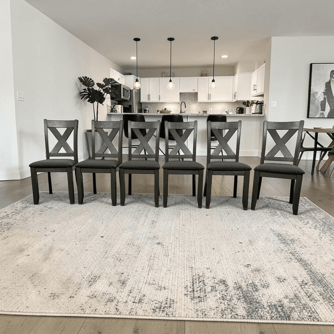 Ashley Furniture Caitbrook X Back Dining Chair (Set of 6)