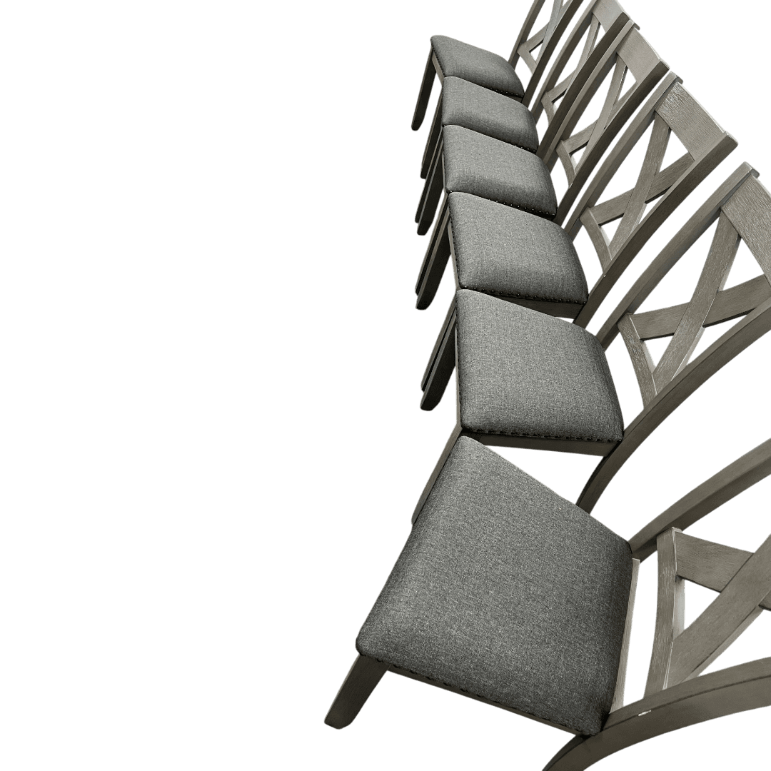 Ashley Furniture Caitbrook X Back Dining Chair (Set of 6) - Thumbnail 6