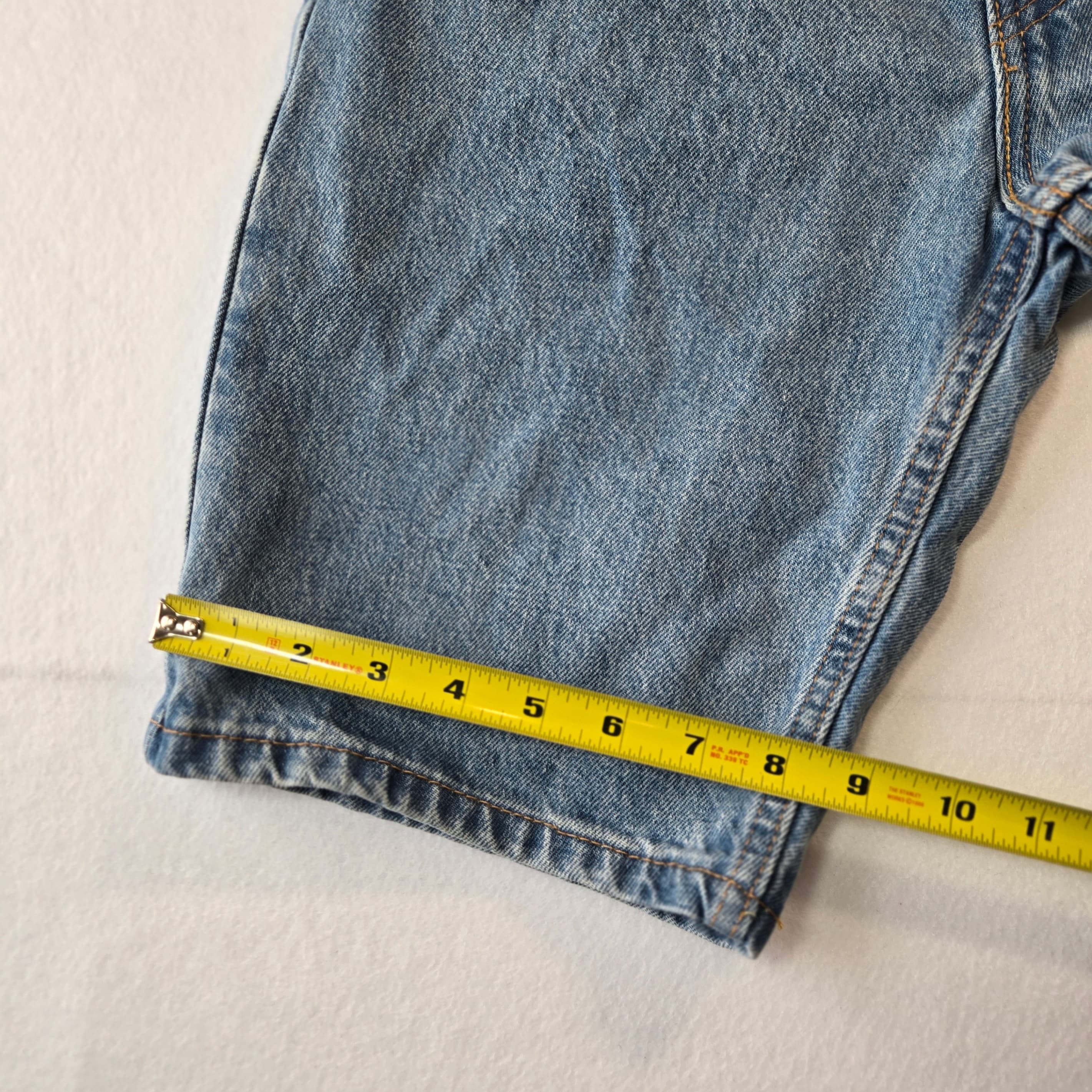 Levi's Blue Denim Jeans Size W 30 L 10 - Thumbnail 2