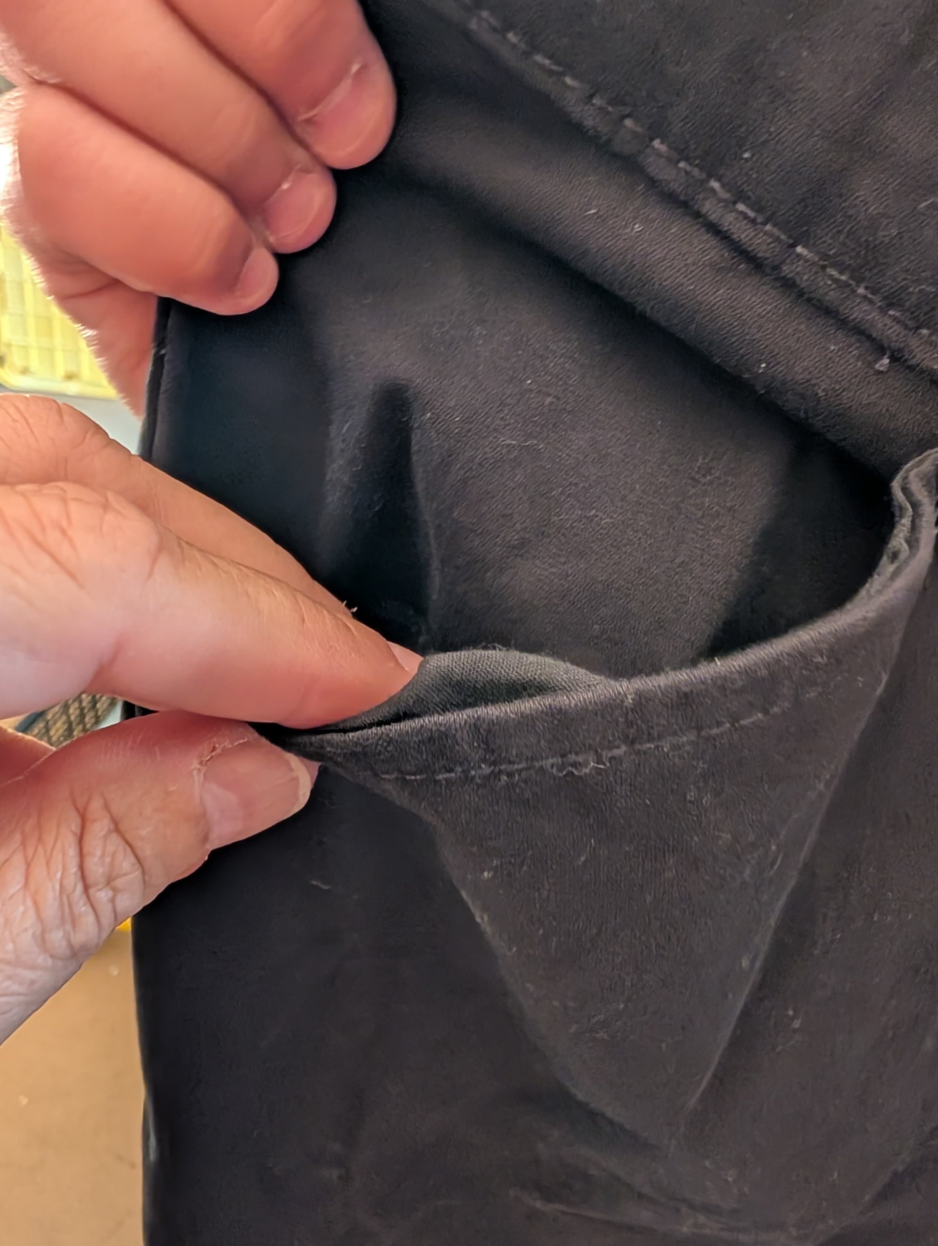 Lee Relaxed Fit Black Pants - Thumbnail 3