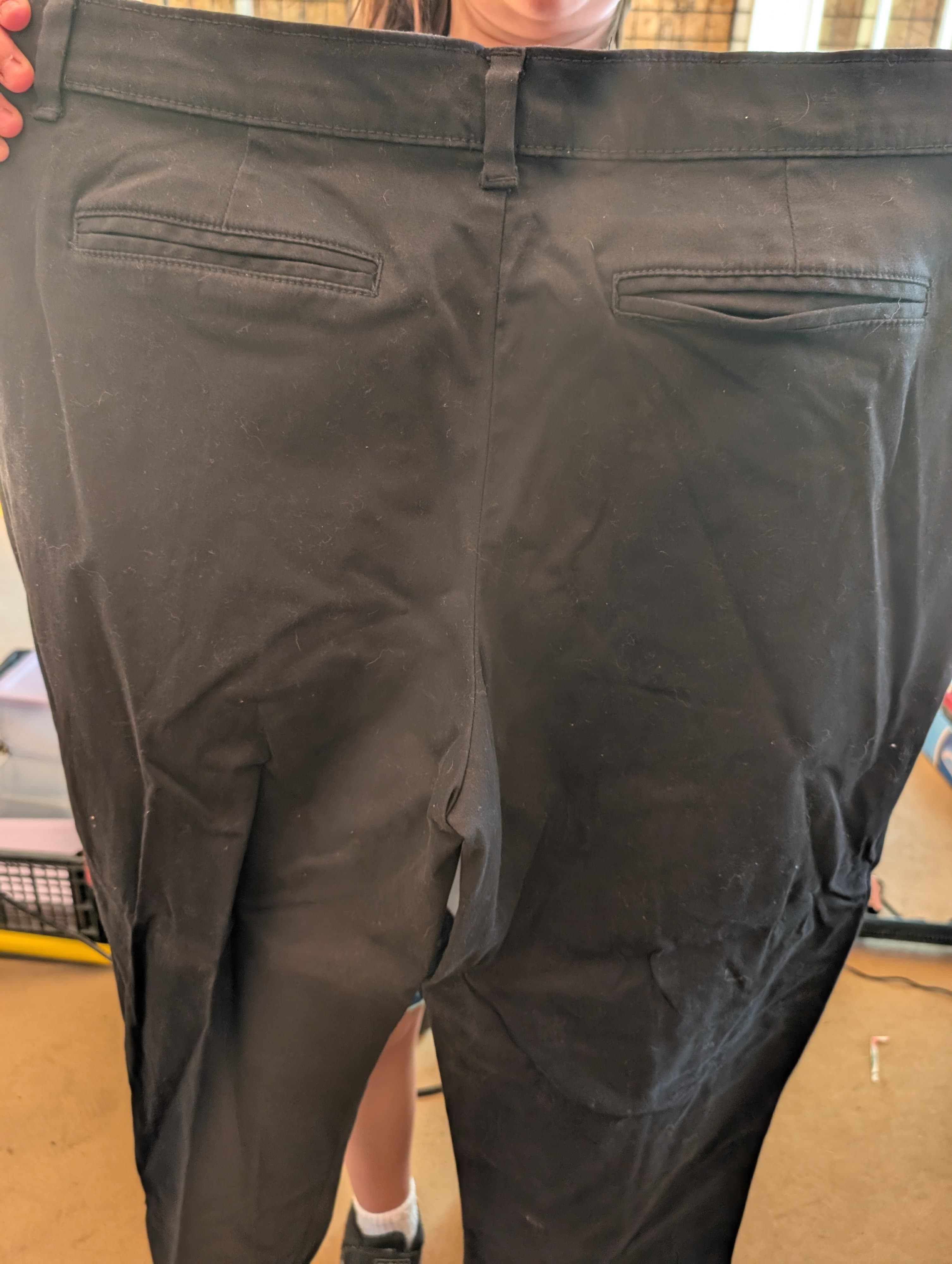 Lee Relaxed Fit Black Pants - Thumbnail 6