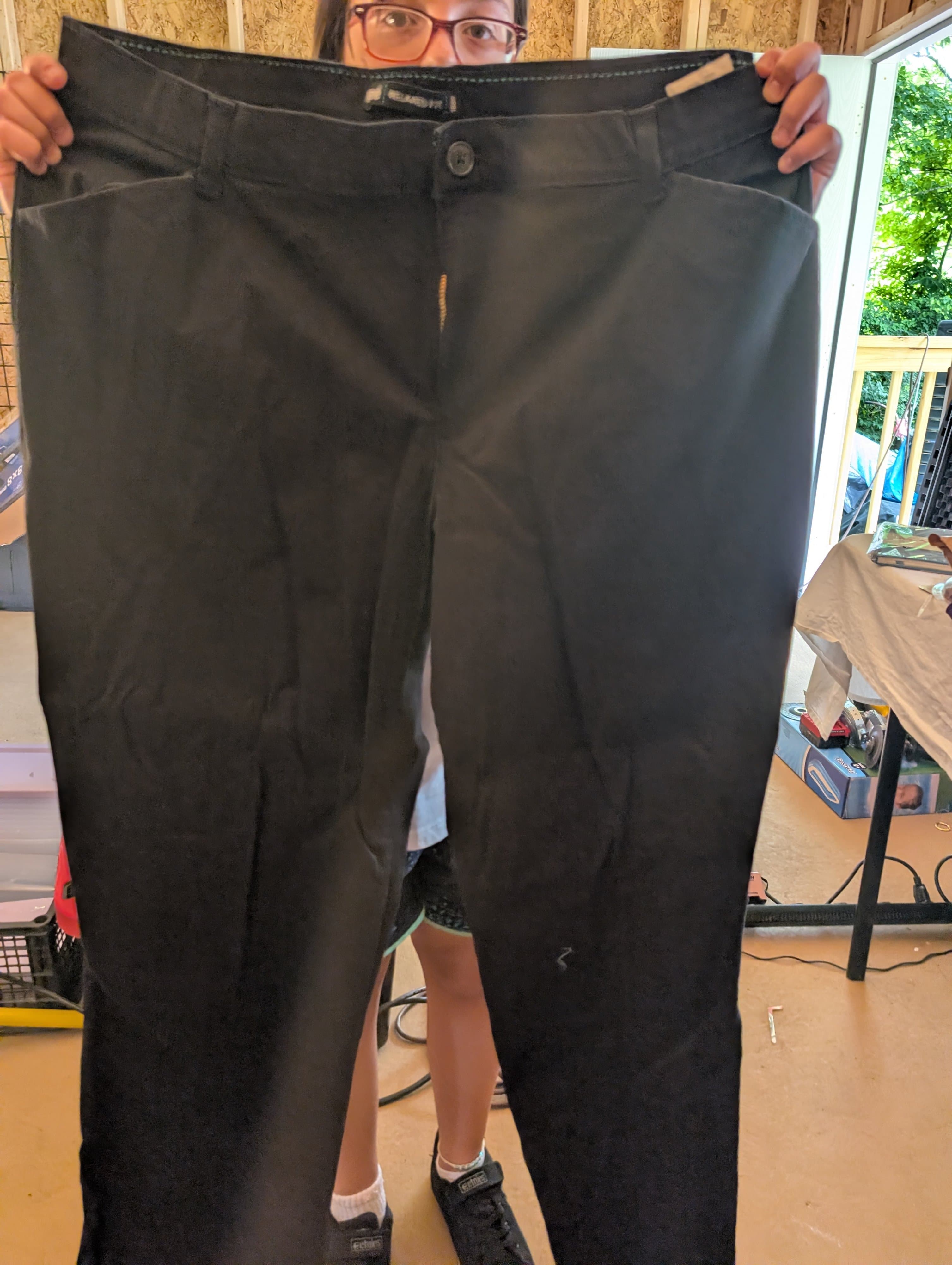 Lee Relaxed Fit Black Pants - Thumbnail 2