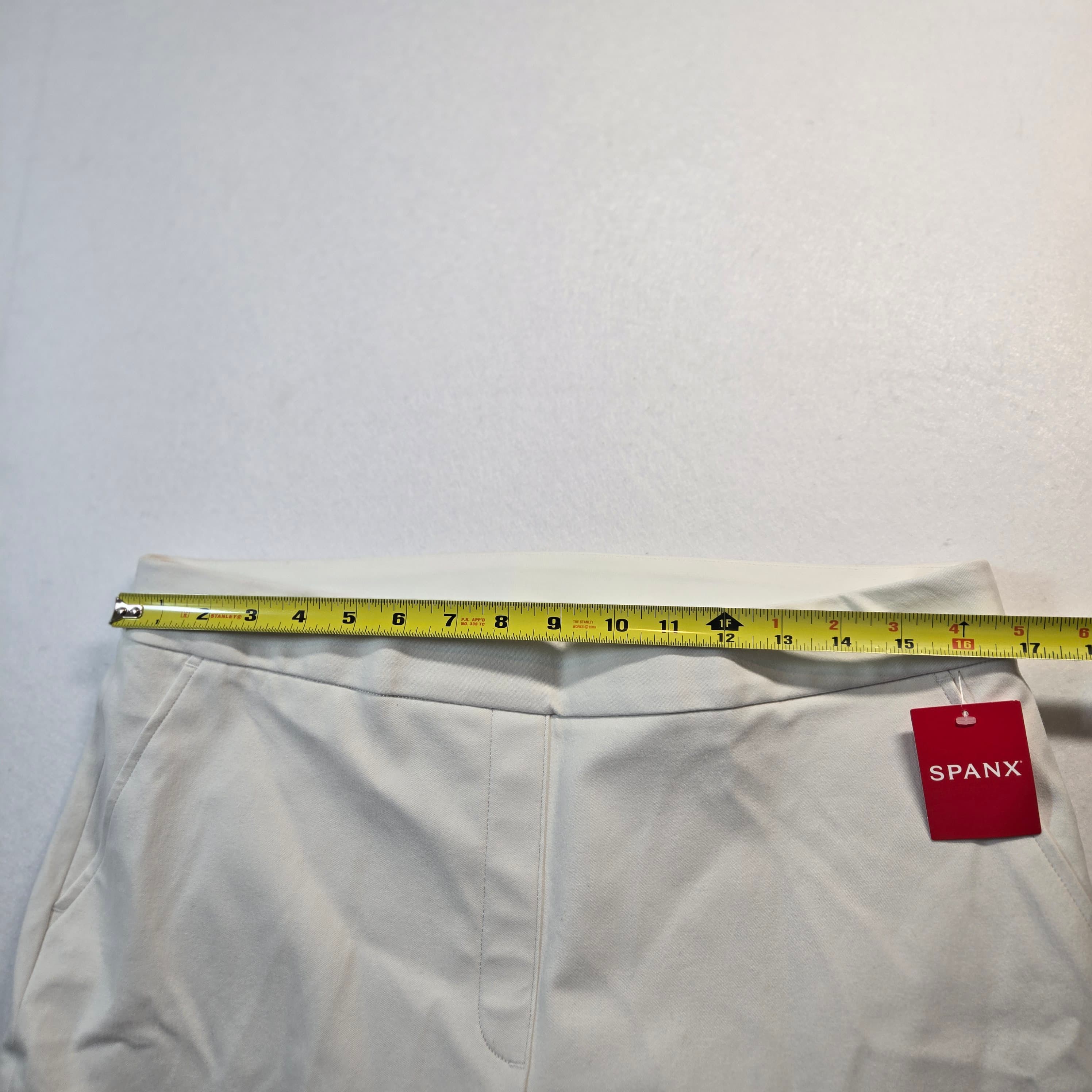 Spanx Women's White Pants Size XL NWT - Thumbnail 2